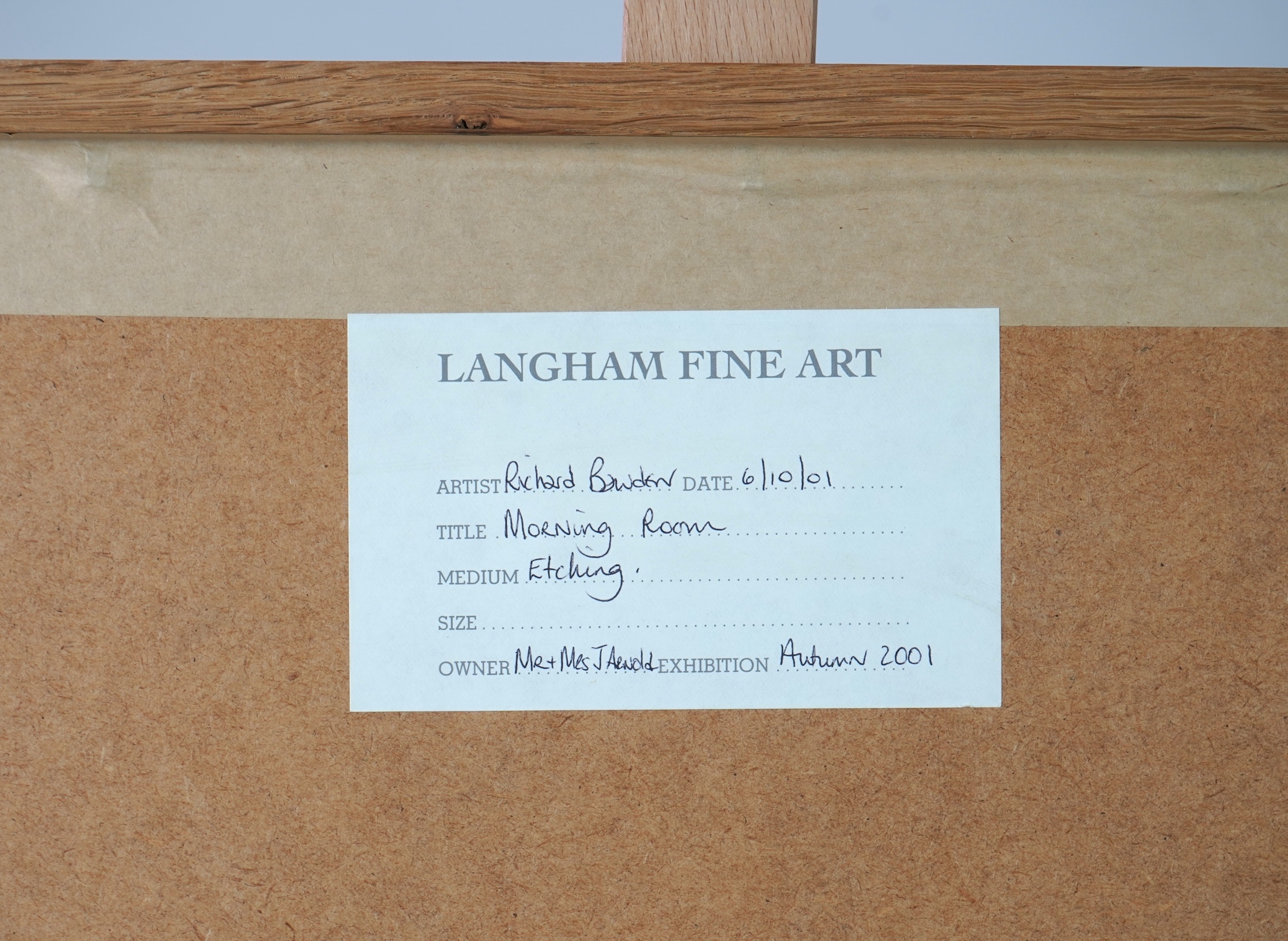 Richard Bawden, 1936-2024, 'Morning Room'